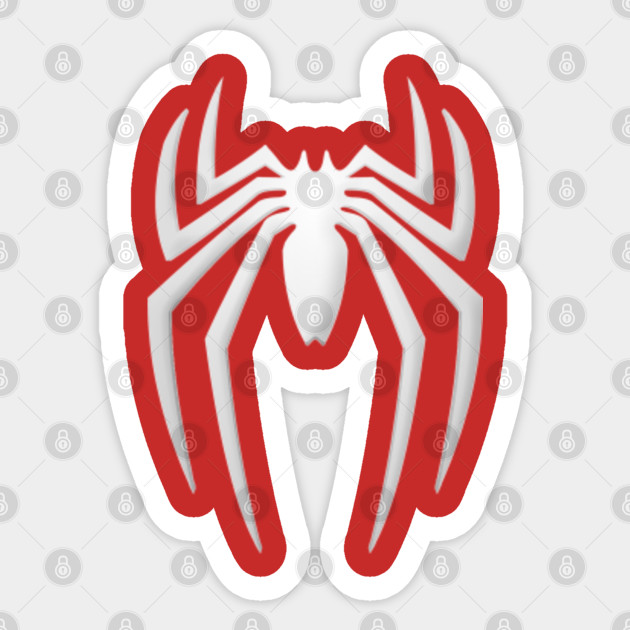 Spiderman Emblem Spider Man Sticker TeePublic